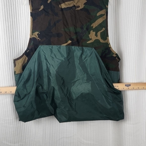 Sports A Field Camouflage VTG Hunting Sportsman Vest Size Large Wild Game Deer - Picture 6 of 8